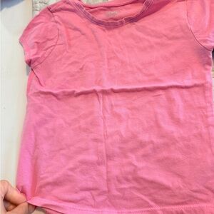 Cat & Jack Bright Pink Short Sleeve Tee